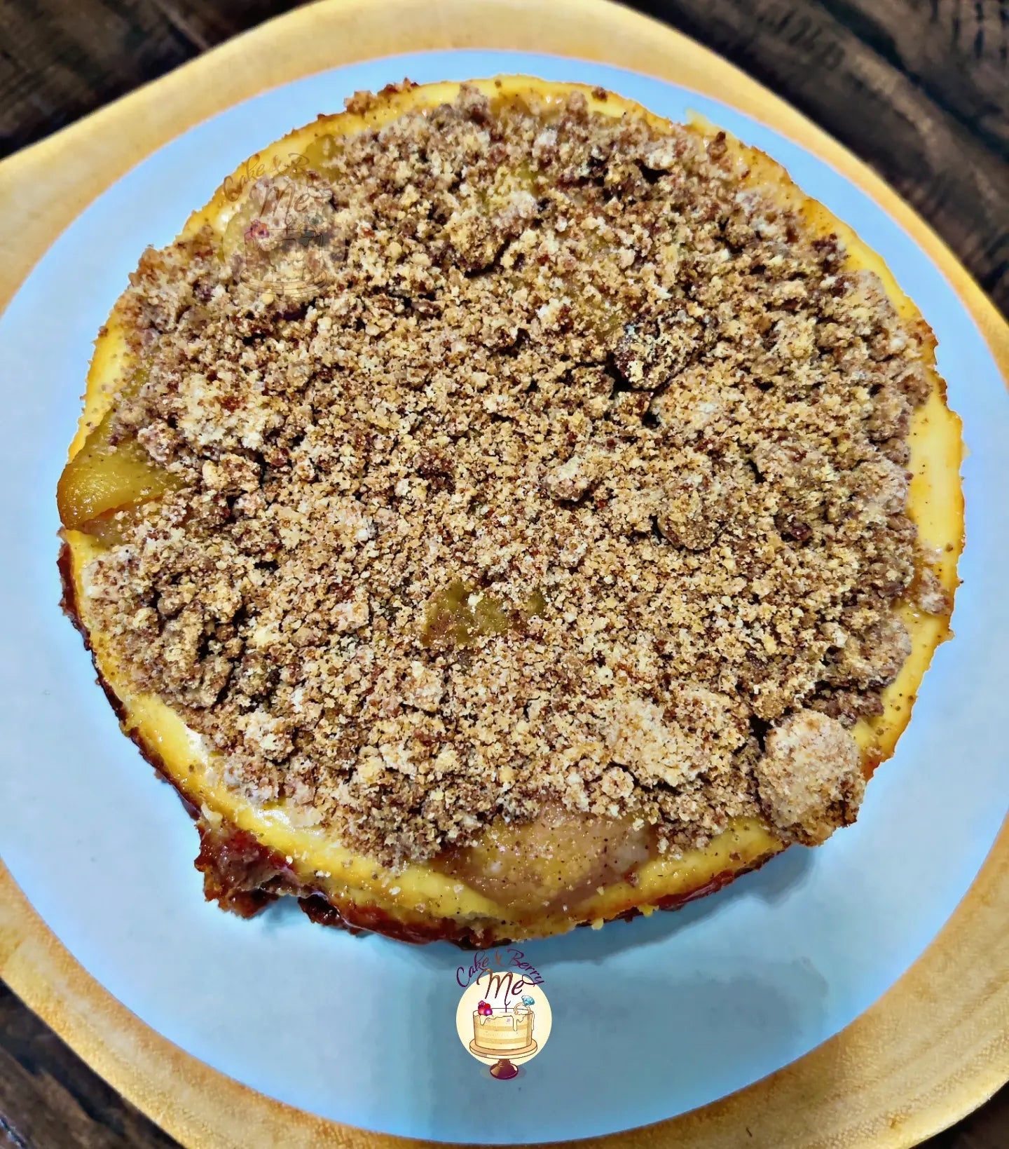 Peach Cobbler Cheesecake