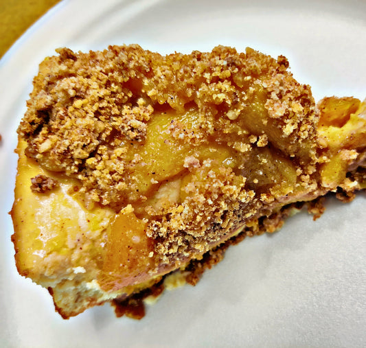 Peach Cobbler Cheesecake